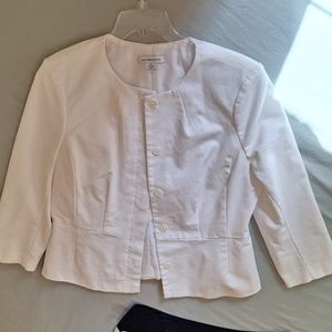 White Sz XL Liz Claiborne Jacket